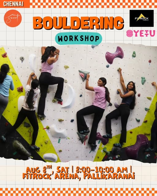 Bouldering Workshop Chennai
