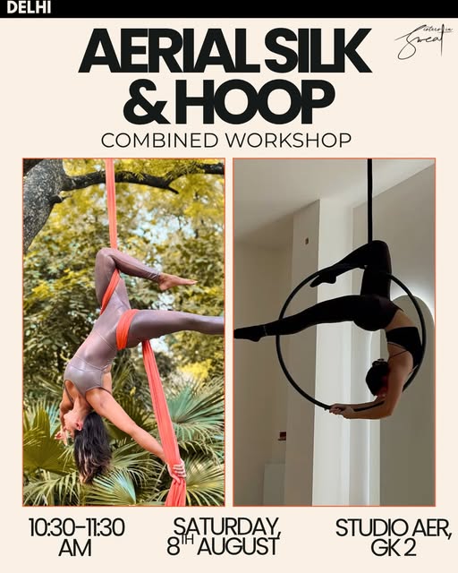 Aerial Silk & Hoop Combined Workshop