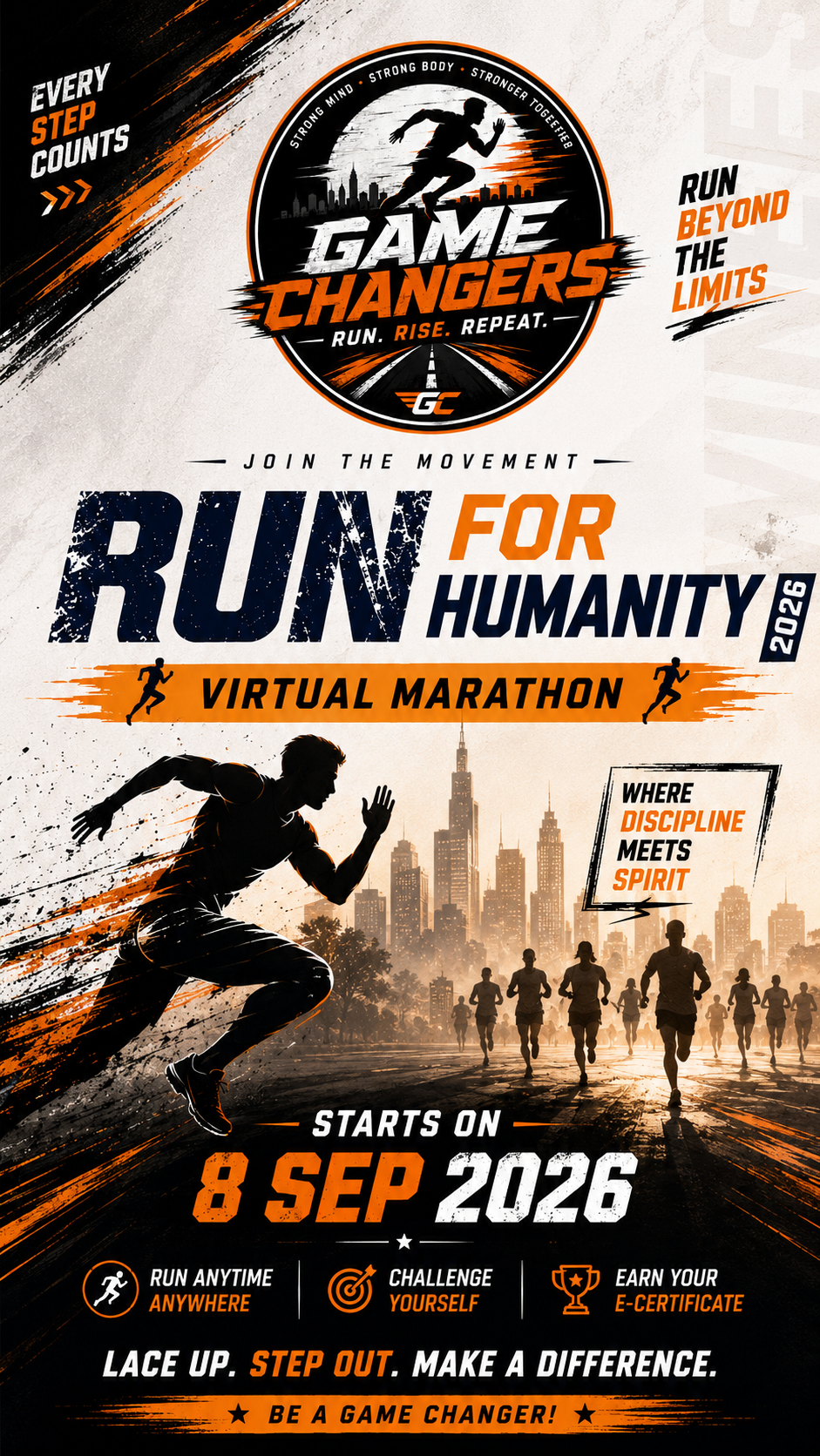 RUN FOR HUMANITY - Virtual Marathon